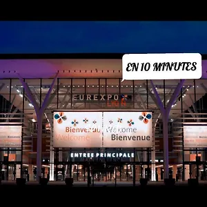  Appartement T3 Cosy, Calme & Lumineux Proche Eurexpo, Groupama